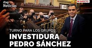 SÁNCHEZ INVESTIDURA: El PP y el resto de grupos RESPONDEN al CANDIDATO (PRIMER DÍA) | RTVE Noticias