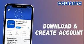 How to Download Coursera App and Sign Up