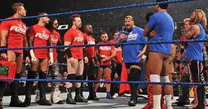 SmackDown: Six-Man SmackDown vs. Raw Tag Team Match