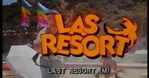 Last Resort (1986) Vestron Video Australia Trailer