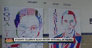 Howard-Ellis Students celebrate Black History Month with historical timeline!