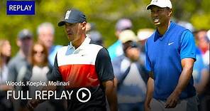 Full Replay | Tiger Woods, Brooks Koepka, Francesco Molinari in 1st Round at 2019 PGA Championship