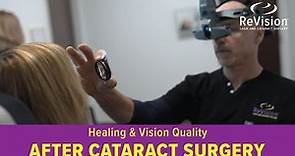 Recovery & Vision Expectations After Cataract Surgery