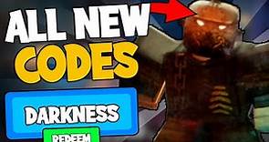 ALL ESCAPE THE DARKNESS CODES! (November 2022) | ROBLOX Codes *SECRET/WORKING*