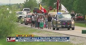 'The Longest Walk 5' Traveling Through Tulsa