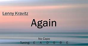 Again - Lenny Kravitz | Chords and Lyrics
