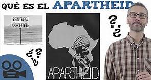 Qué es el Apartheid