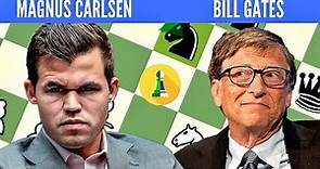 O campeão mundial de xadrez contra Bill Gates