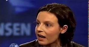 Donika Gërvalla kundër Millosheviçit TV ARD Sabine Christiansen 2000
