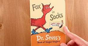 Fox in Socks by Dr. Seuss - Teach toddlers and kids how to read!