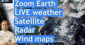 Zoom Earth | LIVE weather satellite, radar, wind maps