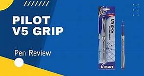 Pilot v5 grip pen | Pilot v5 | Best pilot pen under 100 Rs | Pilot pen review