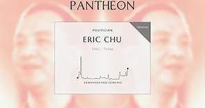 Eric Chu Biography - Taiwanese politician