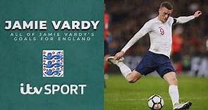 VARDY PARTY | All of Jamie Vardy's goals for England ⚽ | ITV Sport