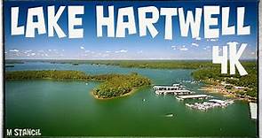 Lake Hartwell 4K (DJI Mavic Air 2 Footage) 2 Hours NE of Atlanta/Beautiful Lake on the SC /GA Border