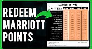 How to Redeem Marriott Points (How to Book with Cash & Points)