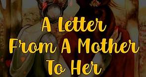 A Letter From A Mother To Her Daughter