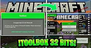 💚 !TOOLBOX 32 BITS (Solución) Minecraft Bedrock "Unsopported 32 bits" Review