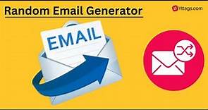 Random Email Generator | Temp mail | Fake email | How to Generate Random Email Addresses?