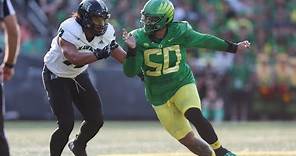 Popo Aumavae | Defensive Tackle | Oregon | 2023 Highlights | 2024 NFL Draft | Carolina Panthers