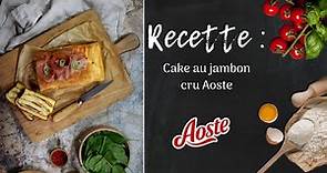 Cake au jambon cru Aoste : Recette