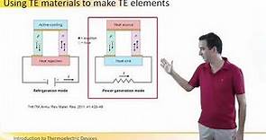 Introduction to Thermoelectric Devices