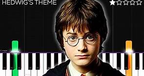 Hedwig’s Theme - Harry Potter | EASY Piano Tutorial