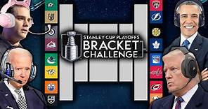 US Presidents Make Their 2024 NHL Stanley Cup Playoffs Bracket Challenge