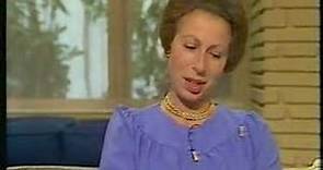 David Frost interviews Princess Anne on TV-am - 1984