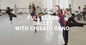 Livestream Full Class: Ballet with Chisato Ohno at London Contemporary Dance School