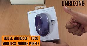 Mouse Microsoft 1850 Wireless Mobile | UNBOXING en Español
