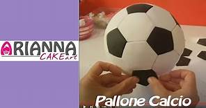 Video Tutorial Pallone da calcio in pasta di zucchero Corsi on line di cake design Porcellana fredda
