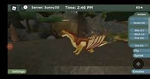 Roblox wings of fire (mudwing showcase)