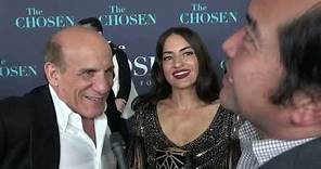 Paul Ben-Victor and Shereen Khan Carpet Interview at The Chosen S4 Premiere