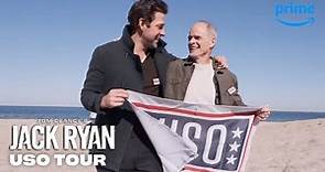 John Krasinski and Michael Kelly USO Tour | Jack Ryan | Prime Video