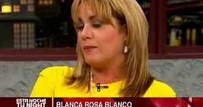 Entrevista Blanca Rosa Blanco en Esta Noche tu Night con Felipe Viel. 2da parte.
