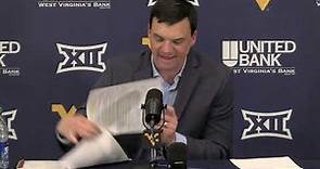WVU Football Neal Brown Press Conference | Dec. 20 2023