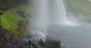 The stunning waterfall of Seljalandsfoss, Iceland