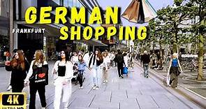 Shopping In Germany | Frankfurt Germany Walking Tour | Frankfurt Shopping Vlog