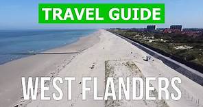 West Flanders, Belgium | City of Bruges, Ostend, Kortrijk, Ypres | Drone 4k video | Flanders cities