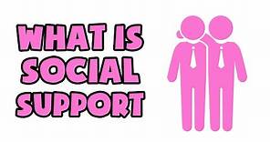 What is Social Support | Explained in 2 min