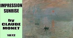 Claude Monet. "Impression.Sunrise"