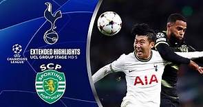 Tottenham vs. Sporting CP: Extended Highlights | UCL Group Stage MD 5 | CBS Sports Golazo