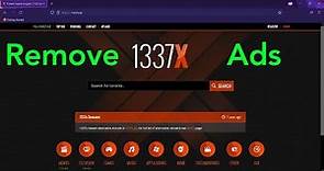 1337x.to Ads Removal Guide [Free Uninstall Steps]