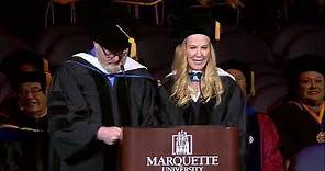 Jeannie and Jim Gaffigan Commencement Address at Marquette University