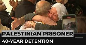 Israel releases second longest-serving Palestinian prisoner