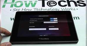 BlackBerry PlayBook - How to Activate / Activation