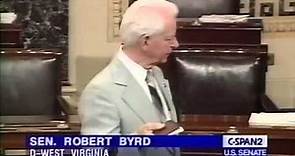 Senator Robert C. Byrd and the 4th of July