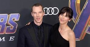 Benedict Cumberbatch and Sophie Hunter "Avengers: Endgame" World Premiere Purple Carpet