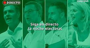 🔴 EN DIRECTO | Elecciones 23J: Siga en directo la noche electoral y las comparecencias